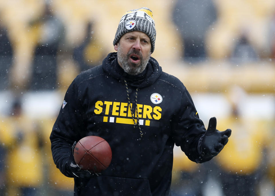 Pittsburgh Steelers offensive coordinator Todd Haley was reportedly injured in some sort of altercation on New Year’s Eve. (AP)
