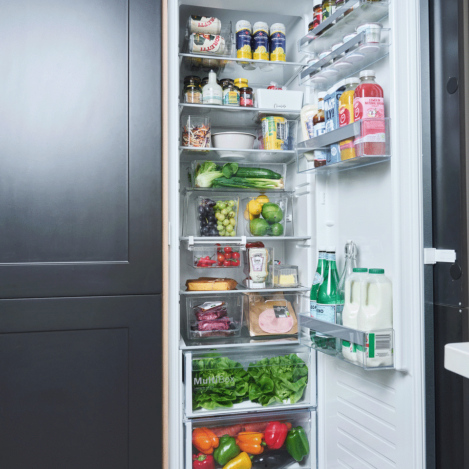 Organised fridge