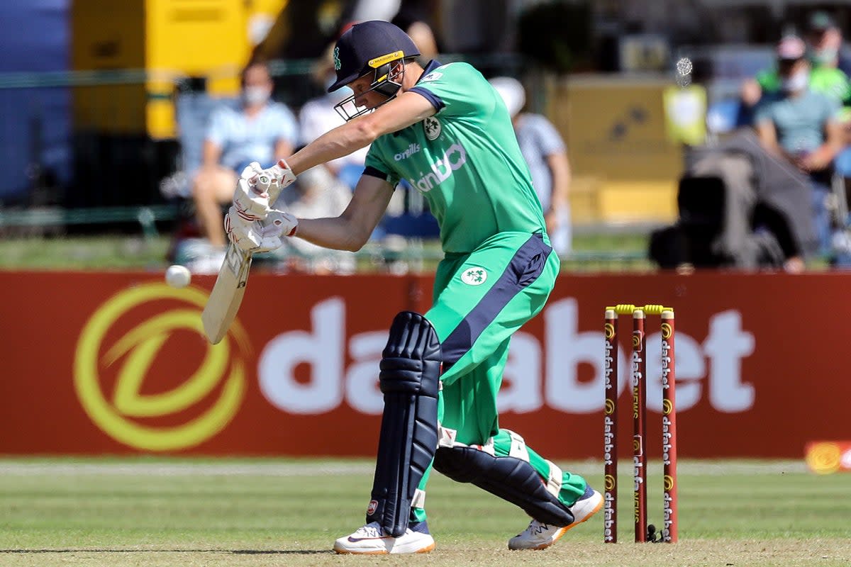 Harry Tector hit 50 on his Ireland Test debut (Lorraine O’Sullivan/PA) (PA Archive)