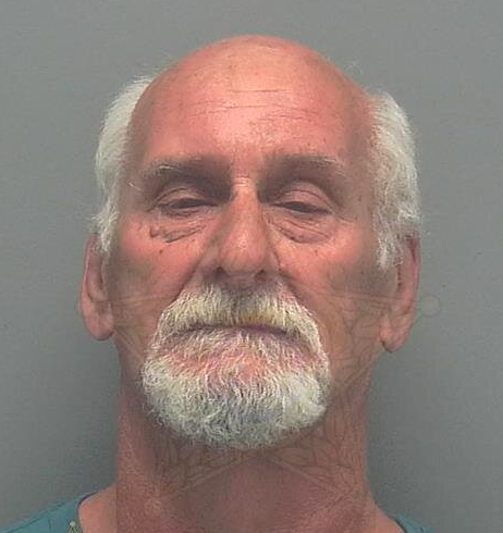 Henry Harvey assaulted another customer after an argument over how long he was taking at a checkout. Source: Lee County Sheriff's Office.