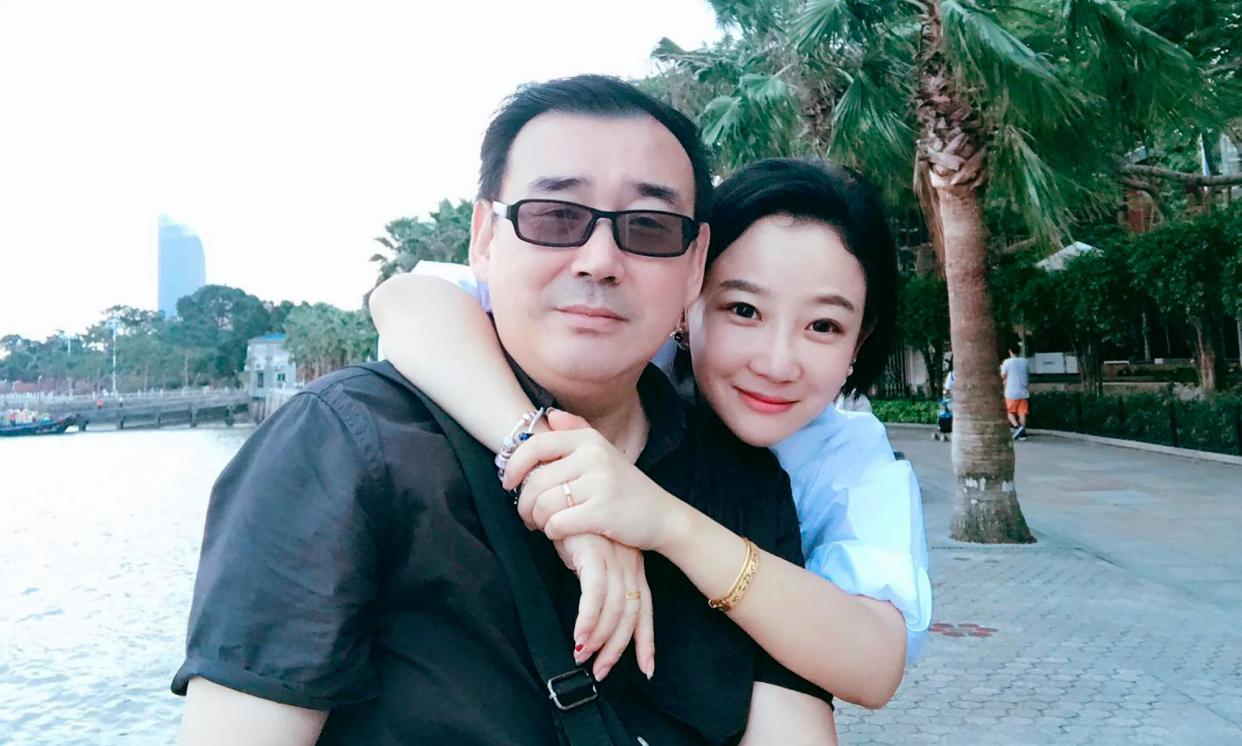 <span>Australian writer and academic Yang Hengjun and his wife Yuan Xiaoliang. Yang has been given a suspended death sentence by a Chinese court after five years in detention on espionage charges.</span><span>Photograph: AP</span>