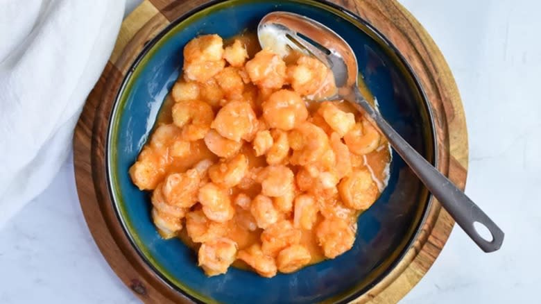 honey glazed firecracker shrimp