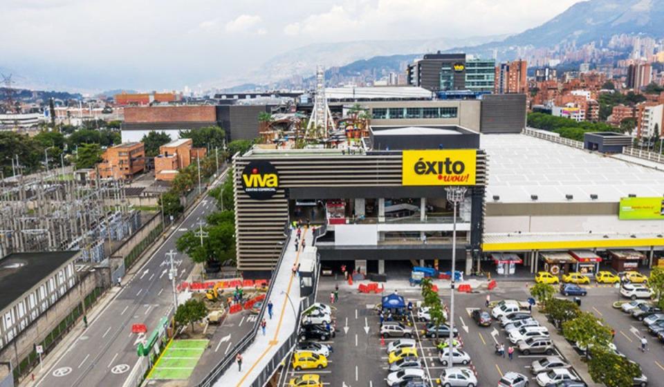 Fachada de uno de los Almacenes Éxito Foto: Grupo Éxito