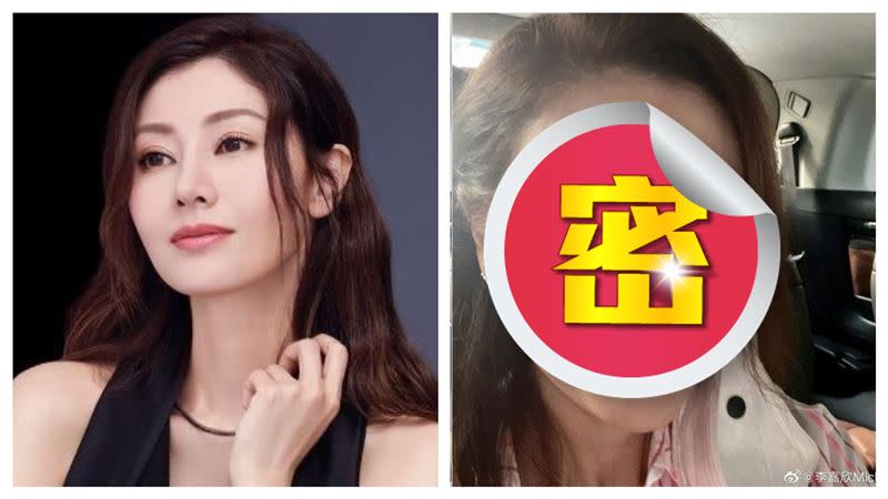 李嘉欣是圈內著名的凍齡女神，公開「未修圖照」嚇壞眾人。（圖／翻攝自李嘉欣微博）