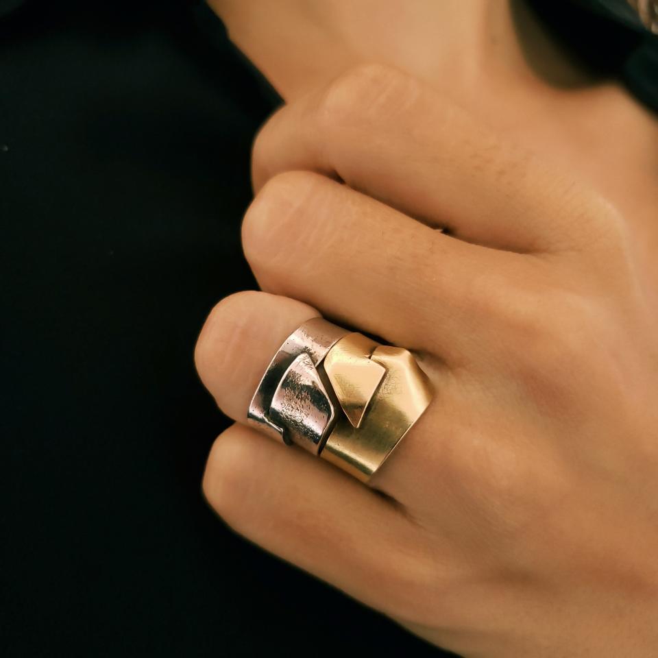 The Complementary Ring by Mercedes West Jewellery