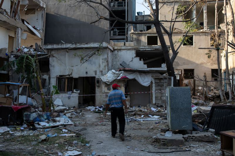 The Wider Image: 'We lost everything:' Grieving Beirut neighbourhood struggles to rebuild