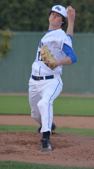 Upland Western Christian baseball pitcher Ryan Olson — Contributed photo