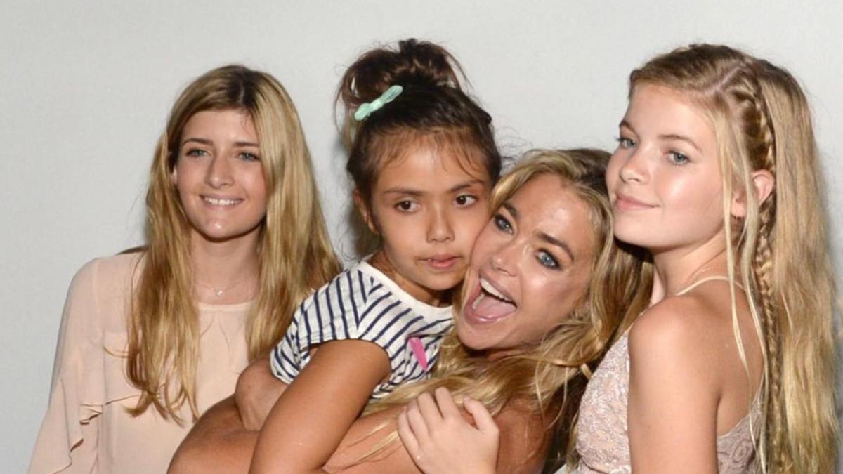 Actress Denise Richards Wears Chaser Brand Tank To Birthday Party!