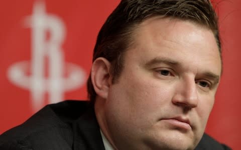 In a since-deleted tweet, Daryl Morey showed support for Hong Kong protesters - Credit: AP