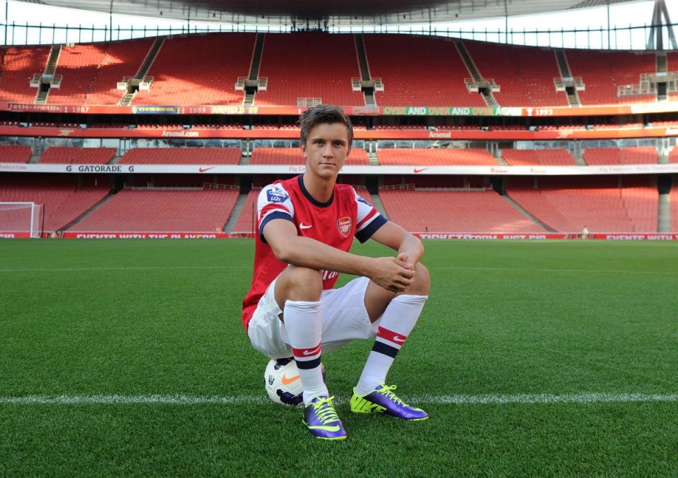 Kristoffer Olsson at Arsenal (Arsenal FC)