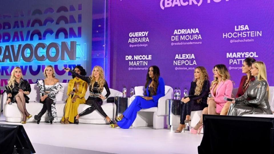 "The Real Housewives of Miami" cast at 2022 BravoCon (Photo credit: Bravo)