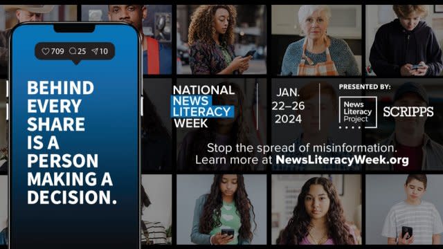 National News Literacy Week informative graphic