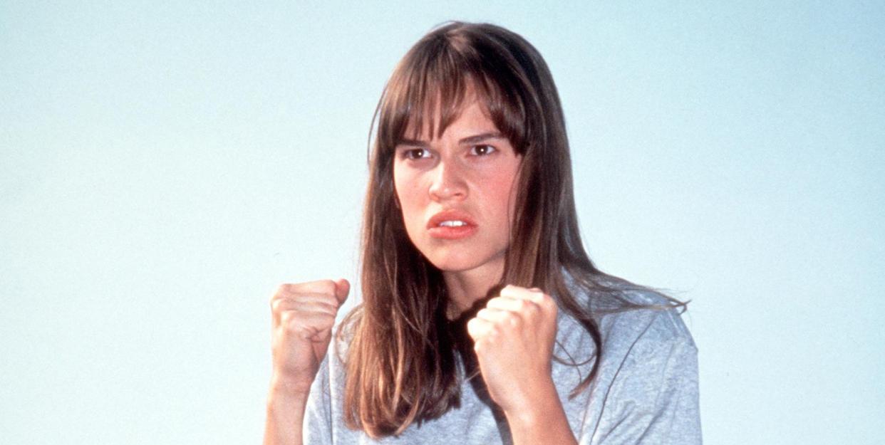 hilary swank, the next karate kid