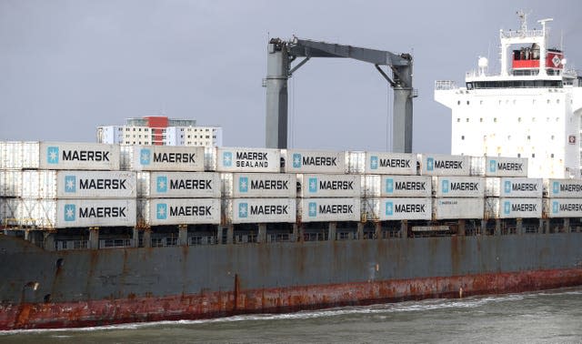 Maersk ship