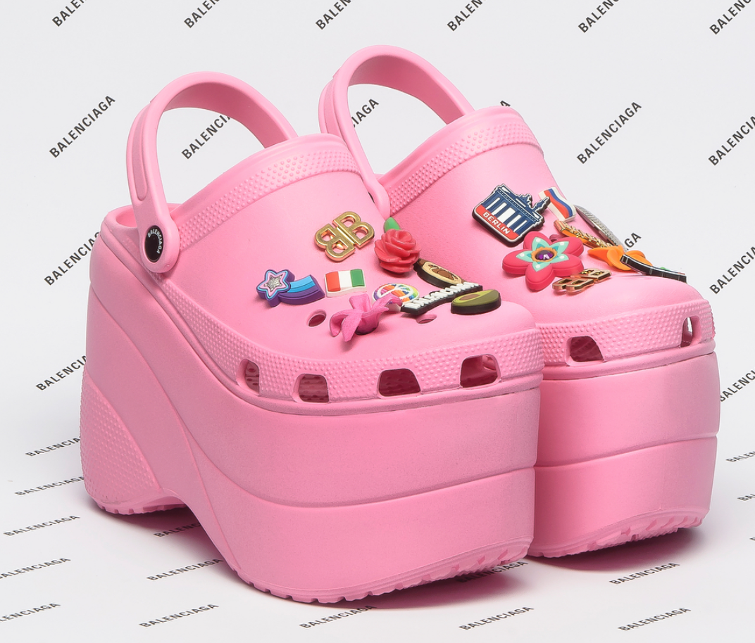 These platform Crocs from Balenciaga will tear your feelings apart