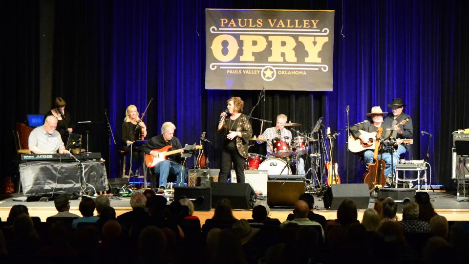 The Pauls Valley Opry is held once a month at the Pauls Valley High School Auditorium. The next one is Sept. 2.