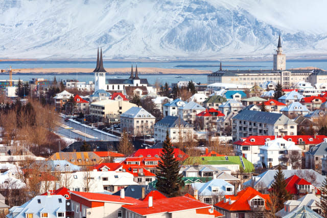 Cityscape Reykjavík, Iceland