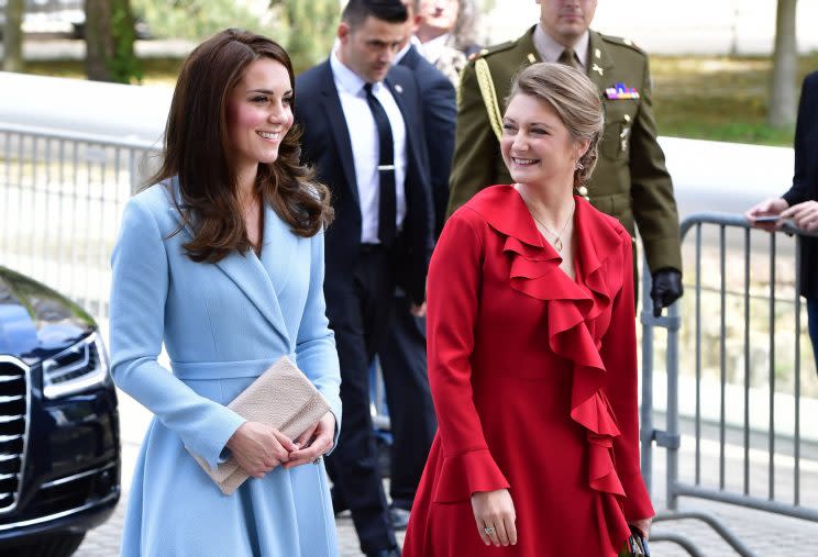 <i>The Duchess of Cambridge is spending the day in Luxembourg [Photo: PA]</i>