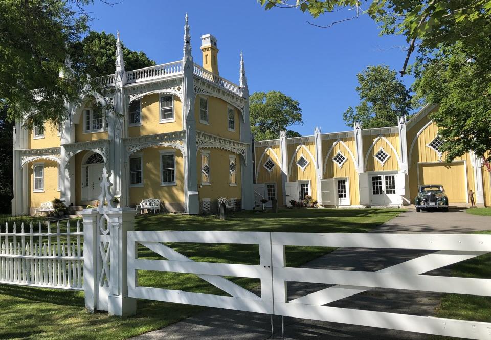 A proposal to transform the iconic Wedding Cake House on Summer Street in Kennebunk, Maine, into an inn and community venue is currently going through the town's planning process.