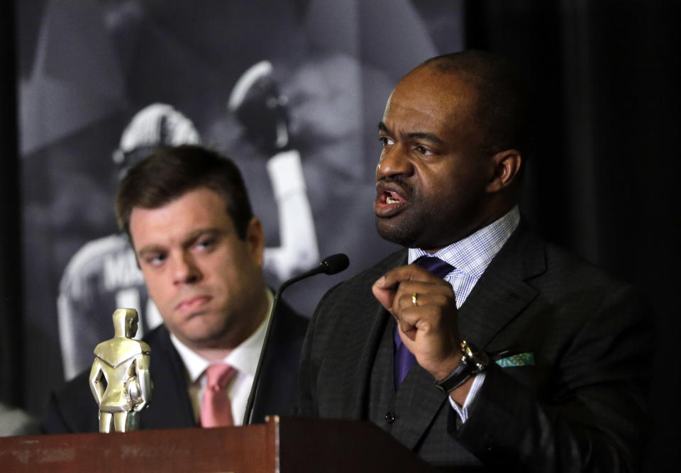 DeMaurice Smith could clinch another three-year term as chief of the NFLPA. (AP) 