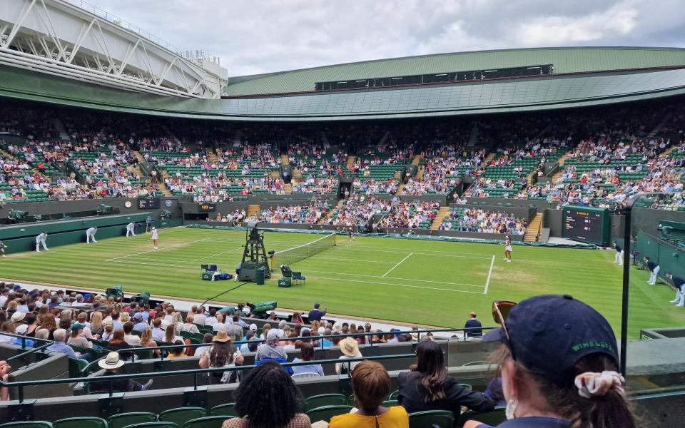 wimbledon 2022 live today djokovic watson results matches - TELEGRAPH