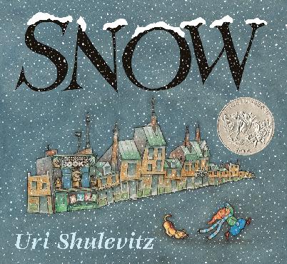 This book cover image released by Farrar, Straus and Giroux shows "Snow," by Uri Shulevitz. (AP Photo/Farrar, Straus and Giroux)