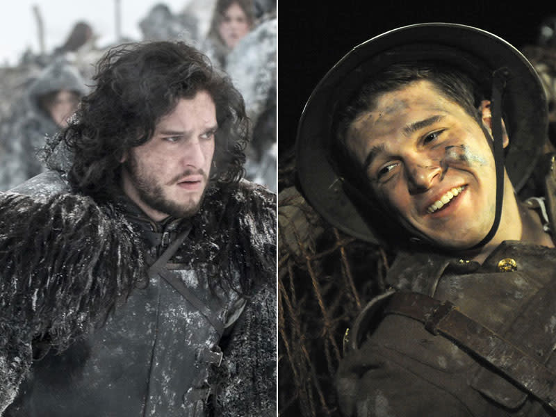 KIT HARINGTON Alle lieben Jon Schnee, der mit seinen wilden Locken und dem ernsten Blick versucht, die grummeligen Nachtwächter auf seine Seite zu bringen. Tatsächlich ist die Serienrolle sein erster TV-Auftritt überhaupt, denn eigentlich ist Harington auf der Bühne zu Hause. Nach seinem Studium des Theaterschauspiels war er 2009 in der Produktion „War Horse“ zu sehen – immerhin in der Hauptrolle. (Bilder: Wenn; Rex Features)