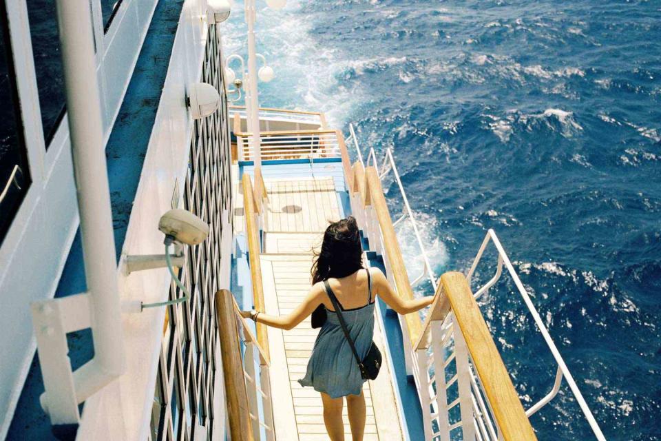 <p>Sean Marc Lee/Getty Images</p> Cruise lines are introducing more options for solo travelers.