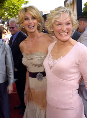 Faith Hill and Glenn Close at the Los Angeles premiere of Paramount's The Stepford Wives