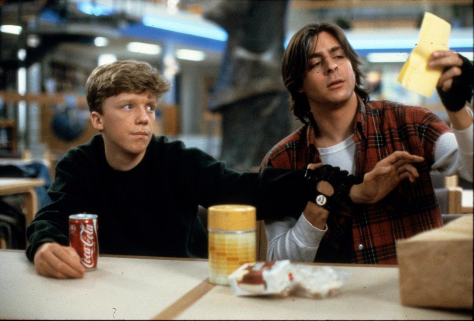 Anthony Michael Hall (left) co-starred with Judd Nelson in "The Breakfast Club," one of John Hughes' most beloved movies.