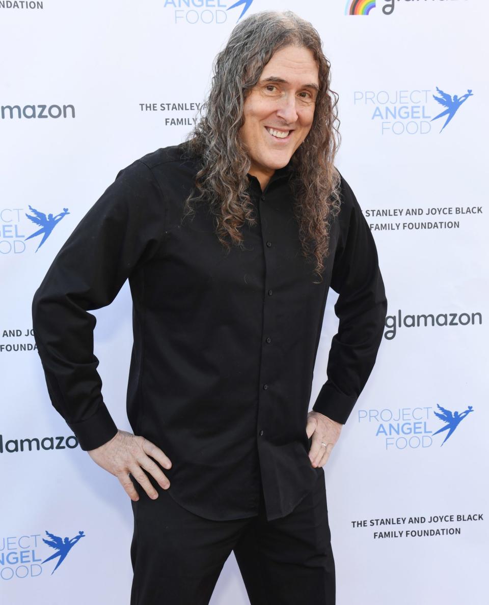 <p><a href="https://people.com/tag/weird-al-yankovic/" rel="nofollow noopener" target="_blank" data-ylk="slk:"Weird Al" Yankovic;elm:context_link;itc:0;sec:content-canvas" class="link ">"Weird Al" Yankovic</a> spends Thanksgiving volunteering at Project Angel Food in Los Angeles on Nov. 24. </p>