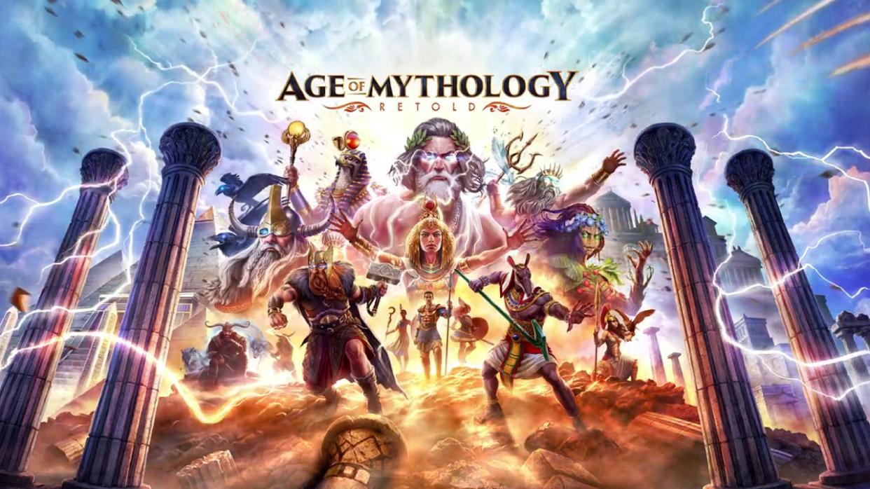  Age of Mythology: Retold key art. 