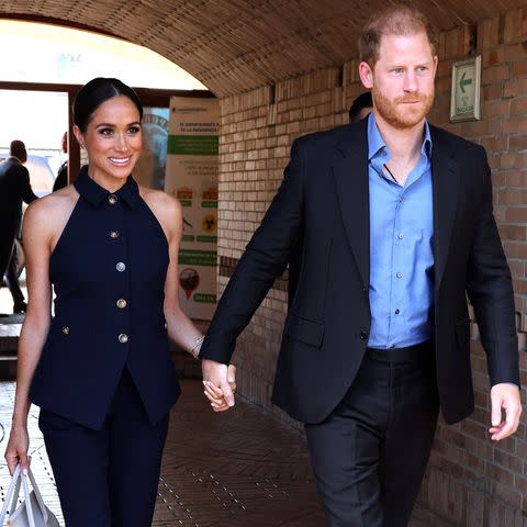 <p>Eric Charbonneau/Archewell Foundation via Getty</p> Meghan Markle and Prince Harry