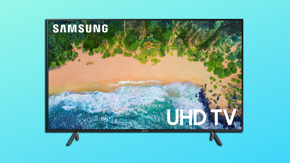 Save $322 on this crisp, vivid 4K TV, with a larger-than-life picture!(Photo: Walmart/Yahoo Lifestyle)