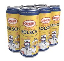 Genesee's Ruby Red Kolsch is coming to stores soon; and later this month, it will be available in 16-ounce cans.