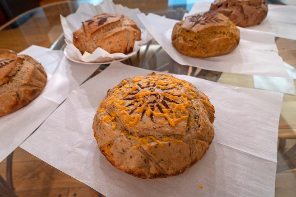 Andy Anderson makes a variety of breads in his home-based artisan bakery, Sourdough Heaven. Photo taken Friday, Aug. 18, 2023 in his Avalon Hills home.