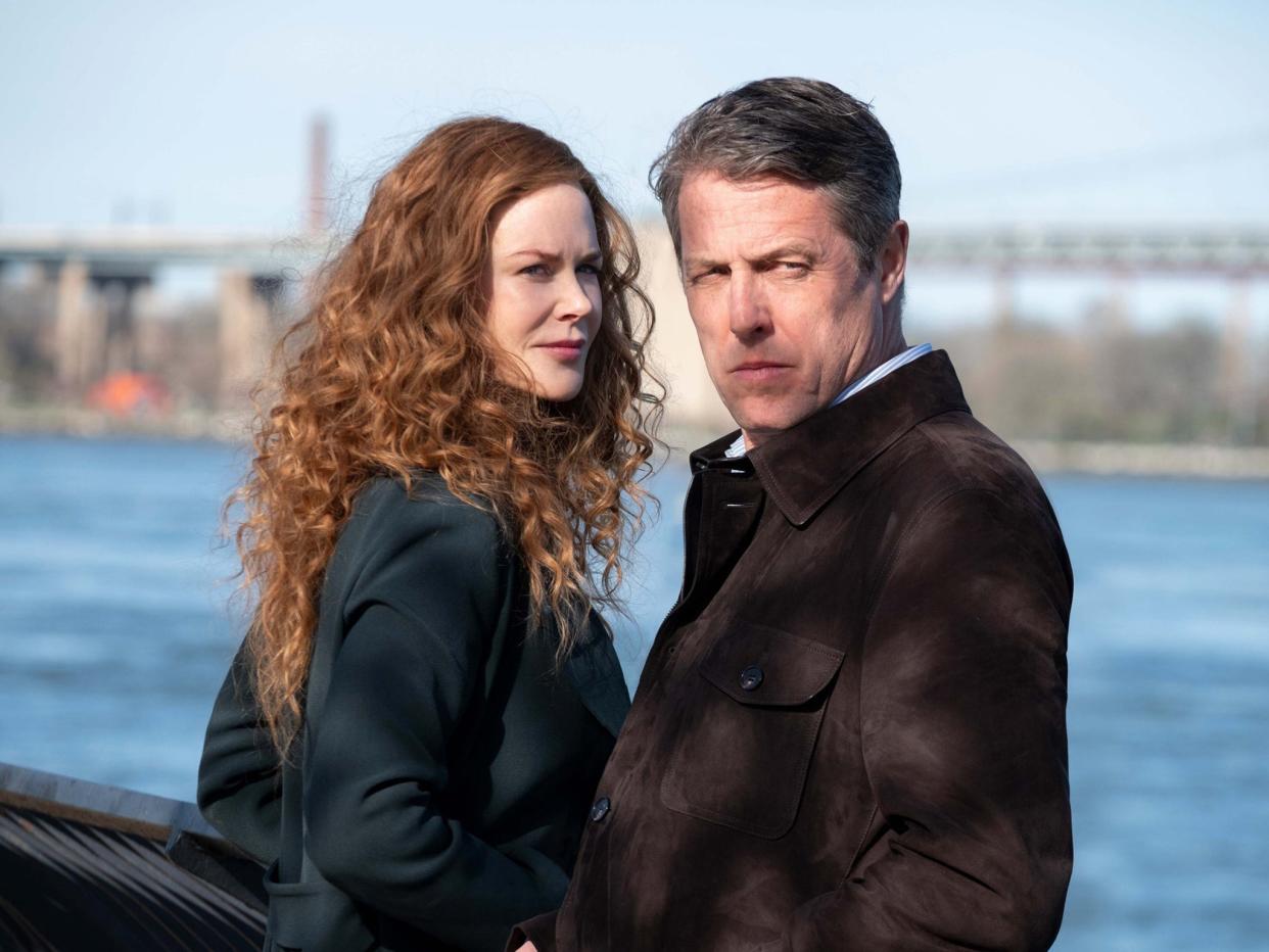 <p>Nicole Kidman and Hugh Grant in ‘The Undoing’</p> (Sky Atlantic)