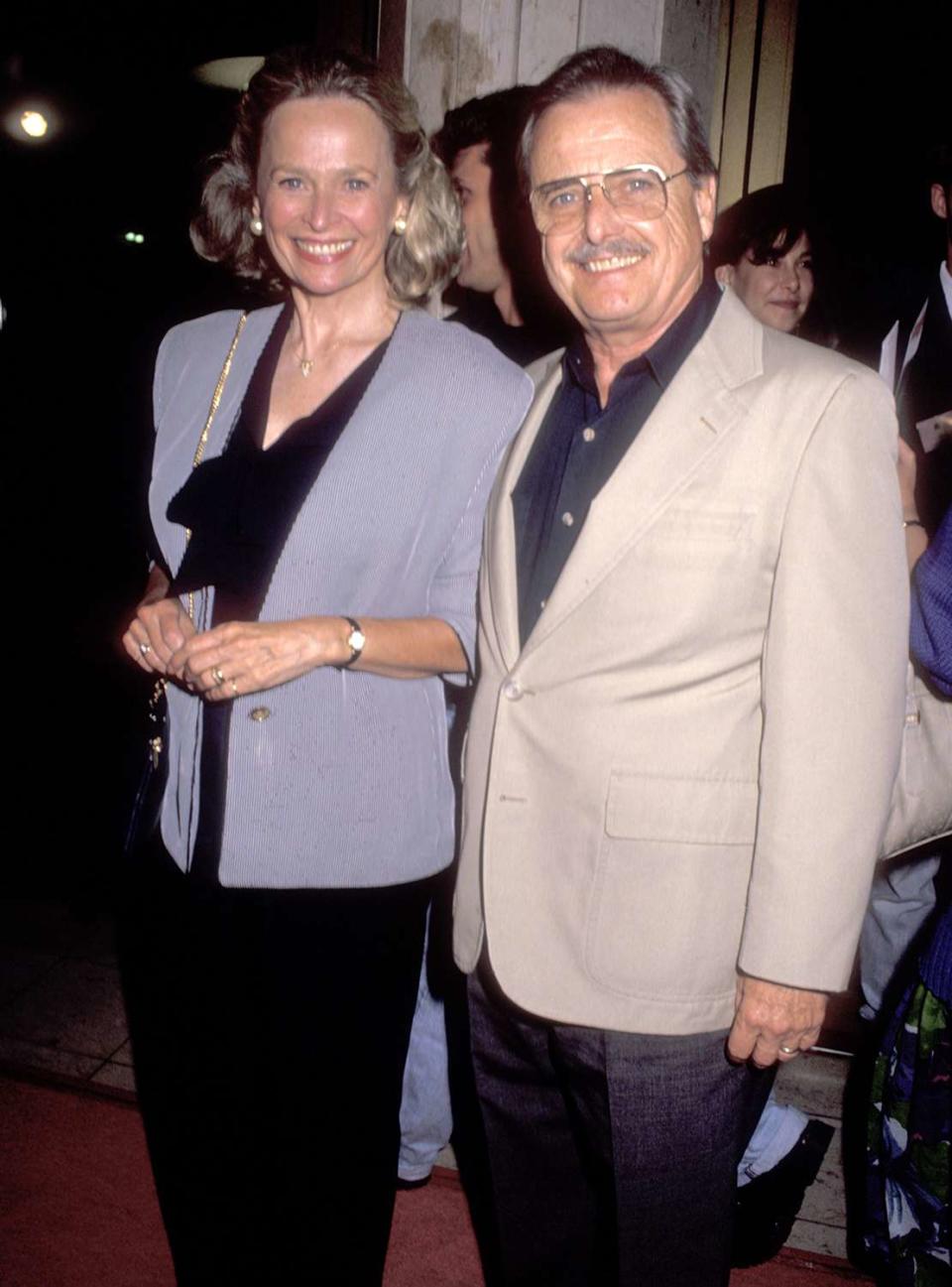 Actress Bonnie Bartlett and Actor William