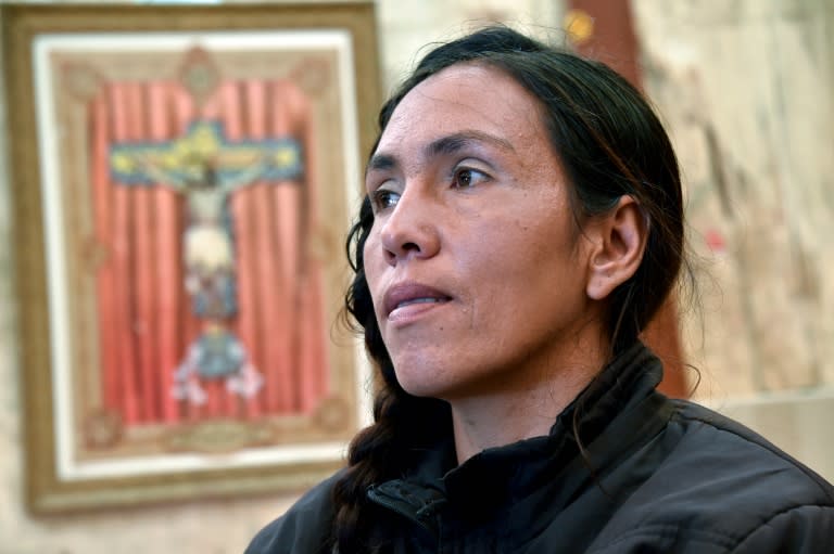 Yomaira Socarras was displaced by Colombia's civil war and had to leave home twice over threats