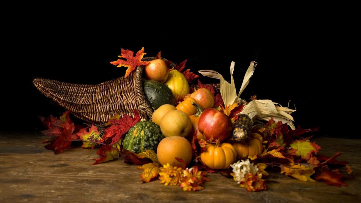 thanksgiving cornucopia