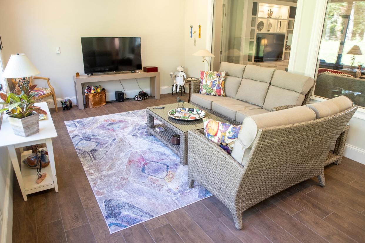 A look inside David's cigar room at the Weinstein's new home build in Louisville’s Sanctuary Bluff subdivision.  Sept. 29, 2020