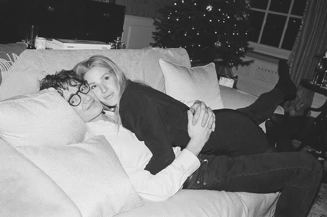 <p>Caspar Jopling Instagram</p> Caspar Jopling and Ellie Goulding.