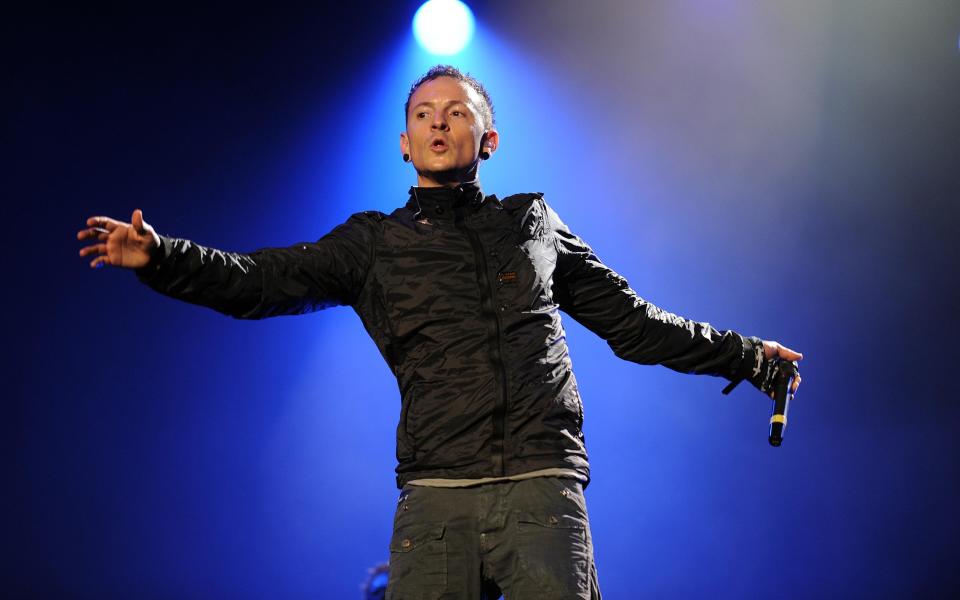 Chester Bennington of Linkin Park - Credit: PA