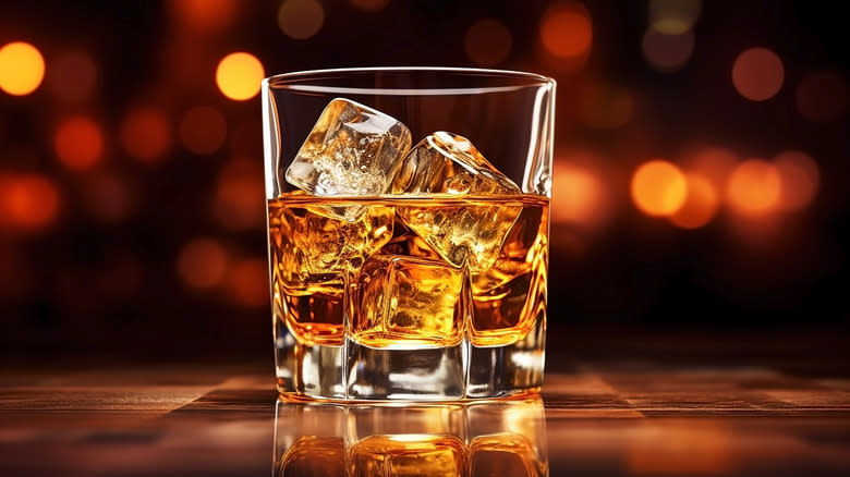 Bourbon on the rocks