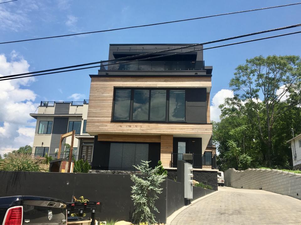 Hundreds attended a house party Saturday night at this home on Fern Avenue, just north of Douglas Avenue in East Nashville, pictured on Sunday, Aug. 3, 2020.