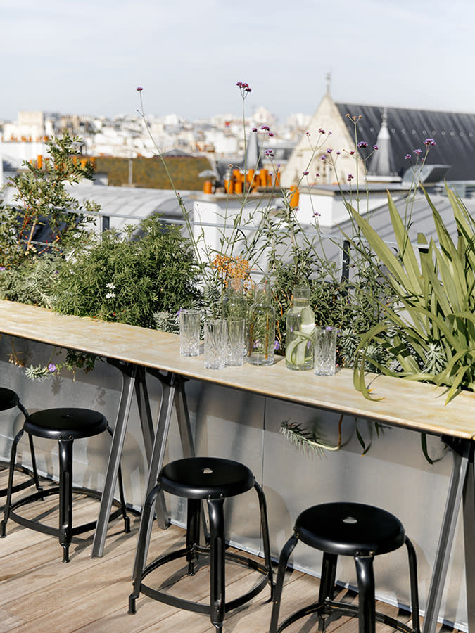 Le rooftop de l'Hôtel National des Arts et Métiers