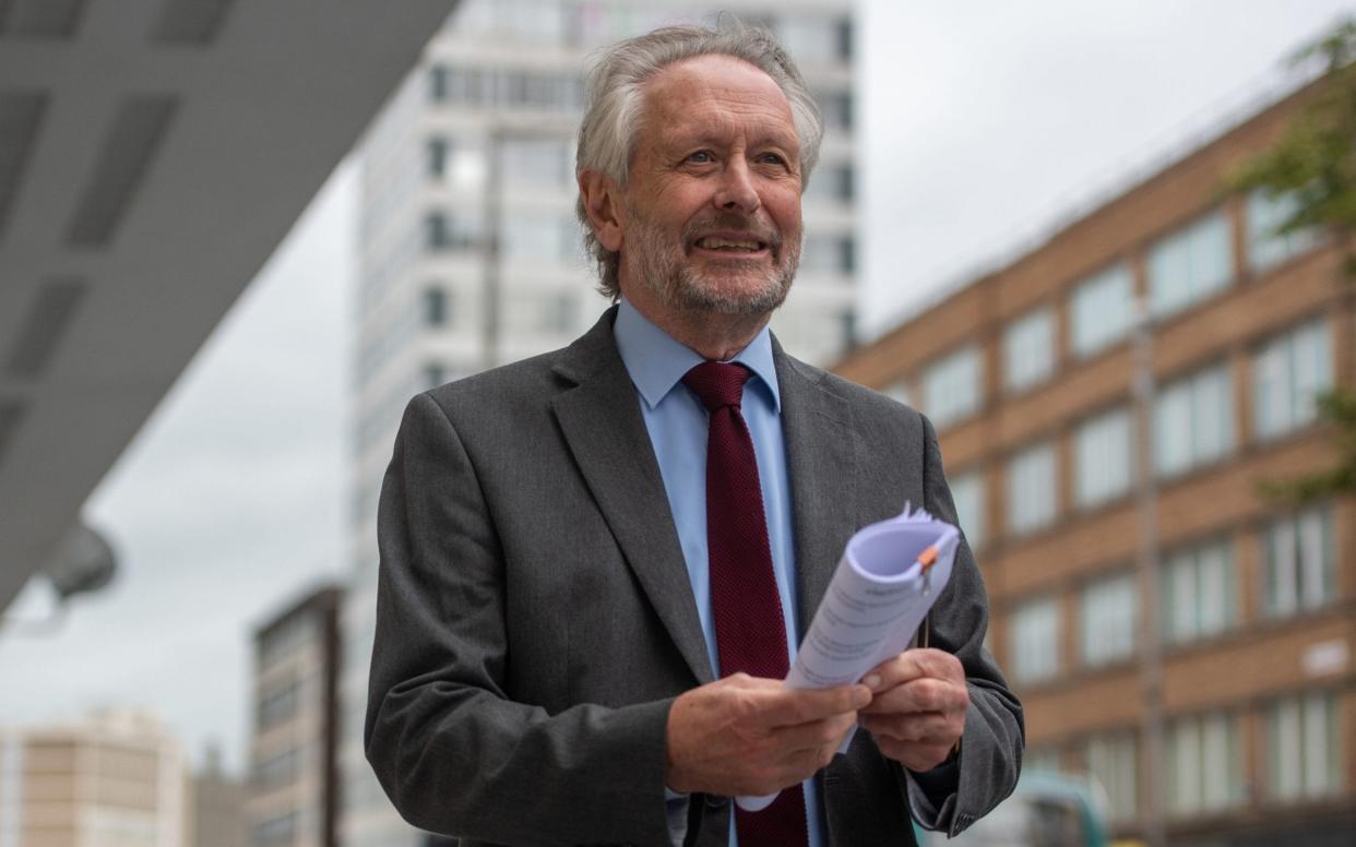 Sir Peter Soulsby appear to have finally warmed to the idea of reintroducing restrictions - Joe Giddens/PA