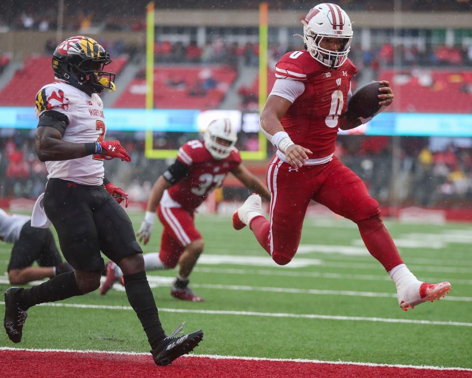 Wisconsin tailback Braelon Allen, who sat out the regular-season finale with shoulder and ankle injuries, says he will be ready to go for the Guaranteed Rate Bowl on Dec. 27.