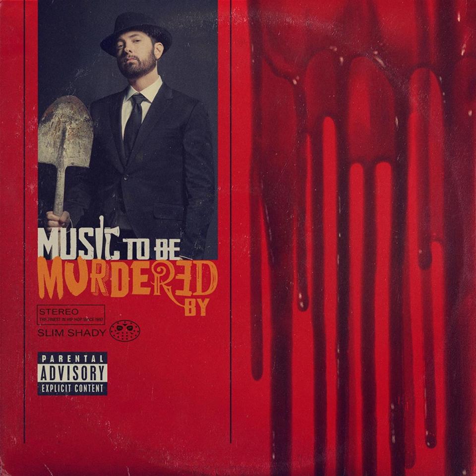 Cover of Eminem's "Music to Be Murdered By"