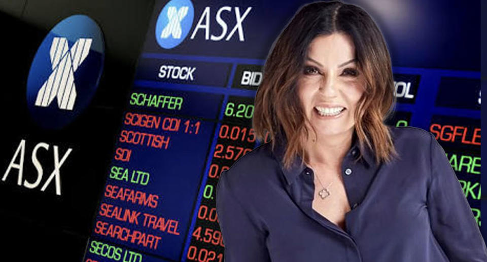 Money expert Effie Zahos talks investing on an ASX background 